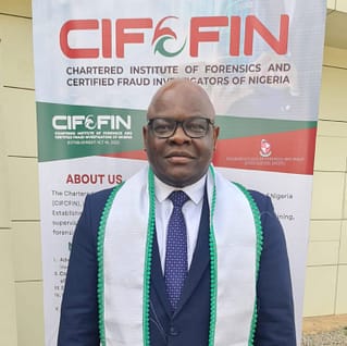  Step Up for Dr. Oyinlola as CIFCFIN induct new members.